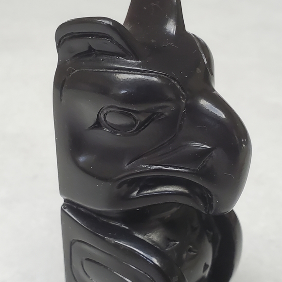 Boma Canada Totem Pole Figurine Vintage - Picture 9 of 9